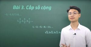 công thức cấp số cộng