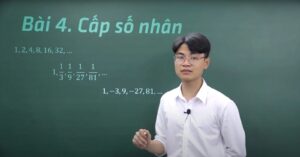 công thức cấp số nhân