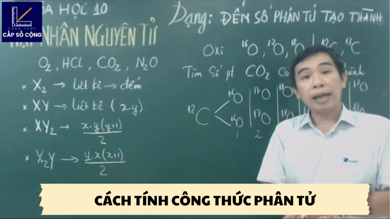 Cách tính công thức phân tử